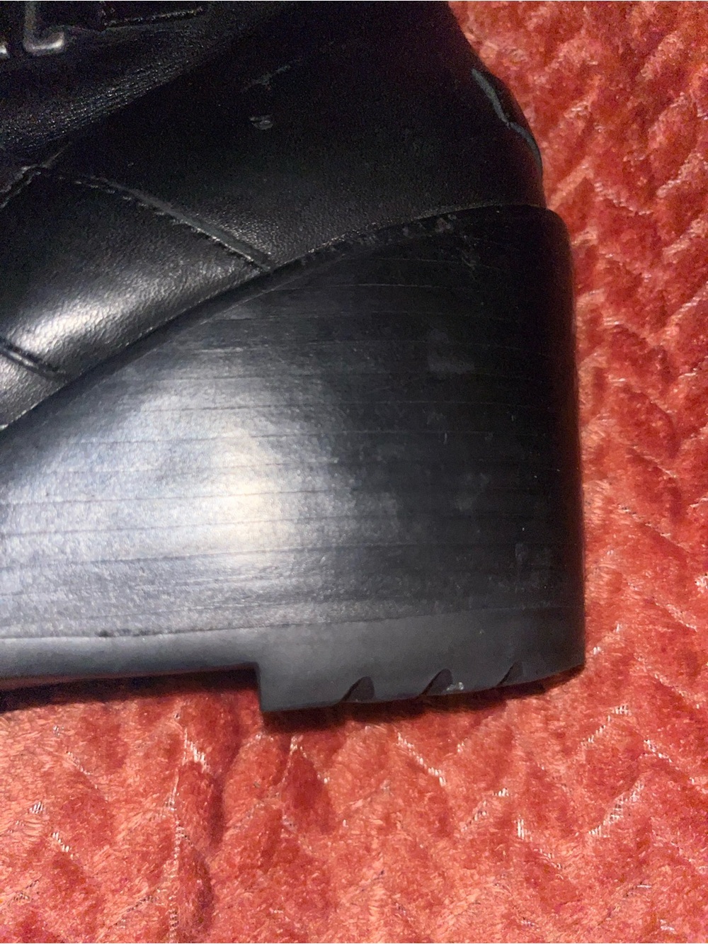 Sorel  Black Strappy Leather Women's Boots. Size 7. - Picture 5 of 10